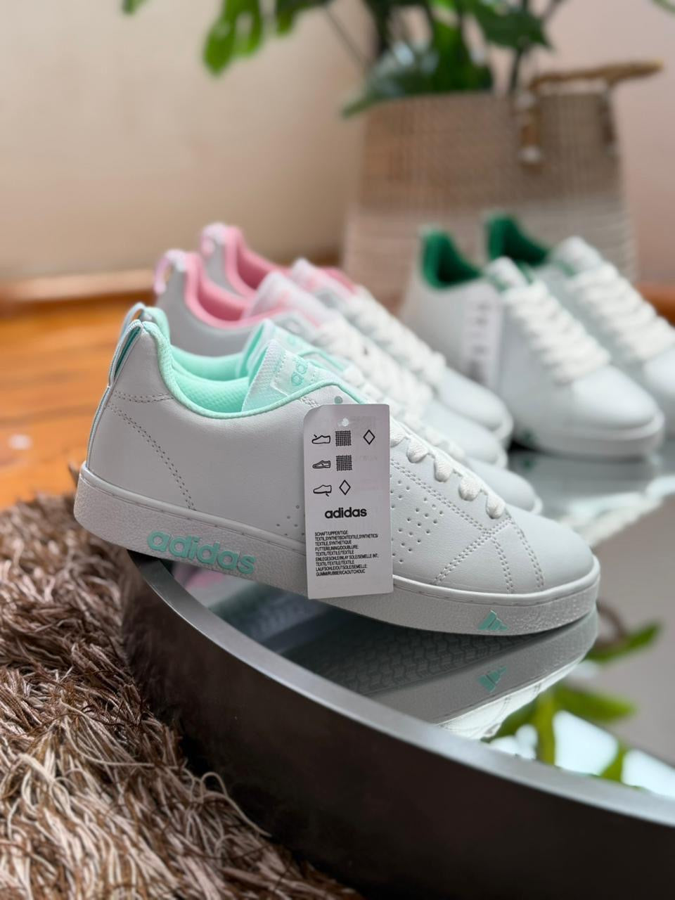 ADIDAS NEO BLANCO/MENTA