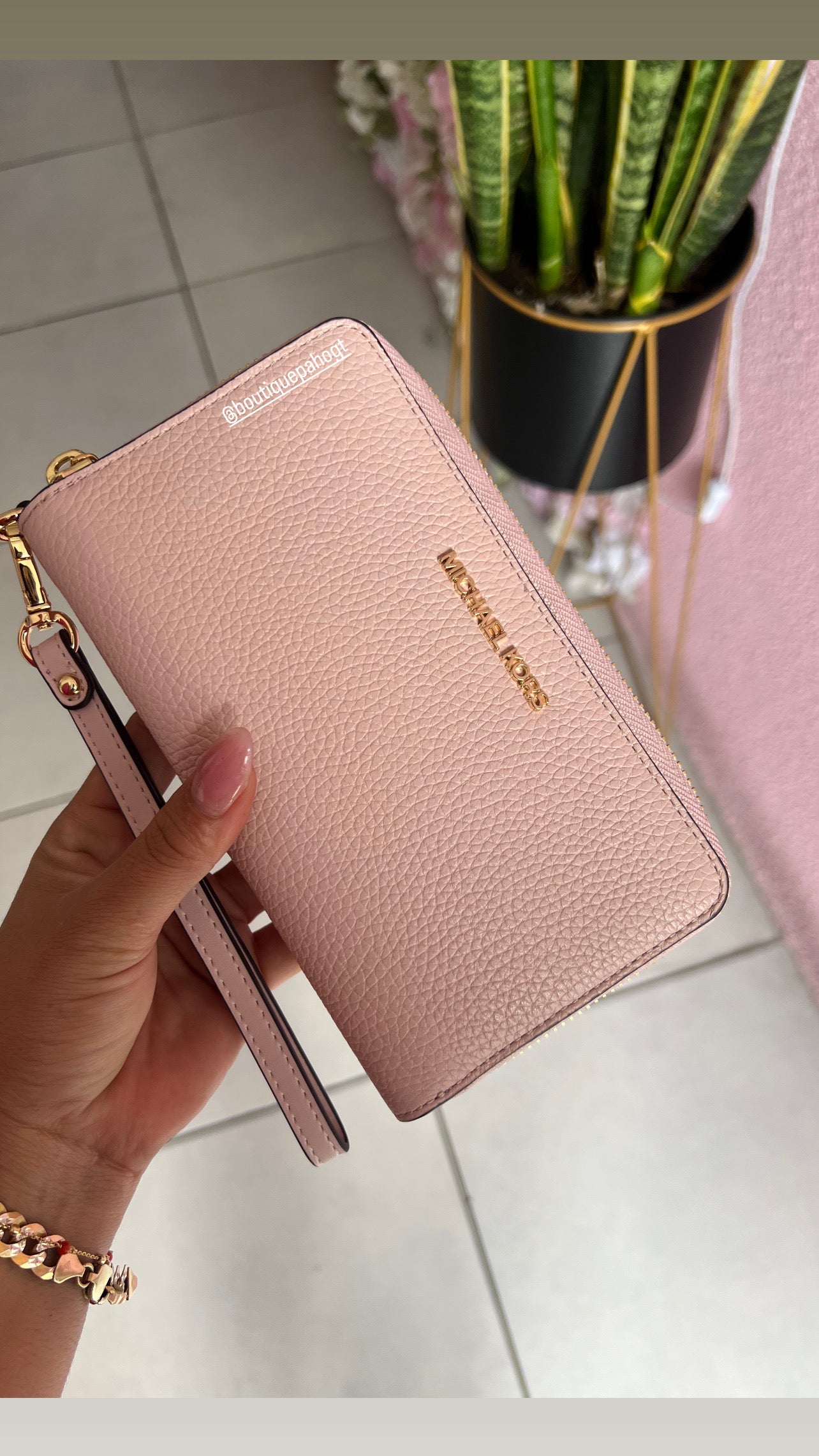 BILLETERA PALO ROSA MK ORIGINAL