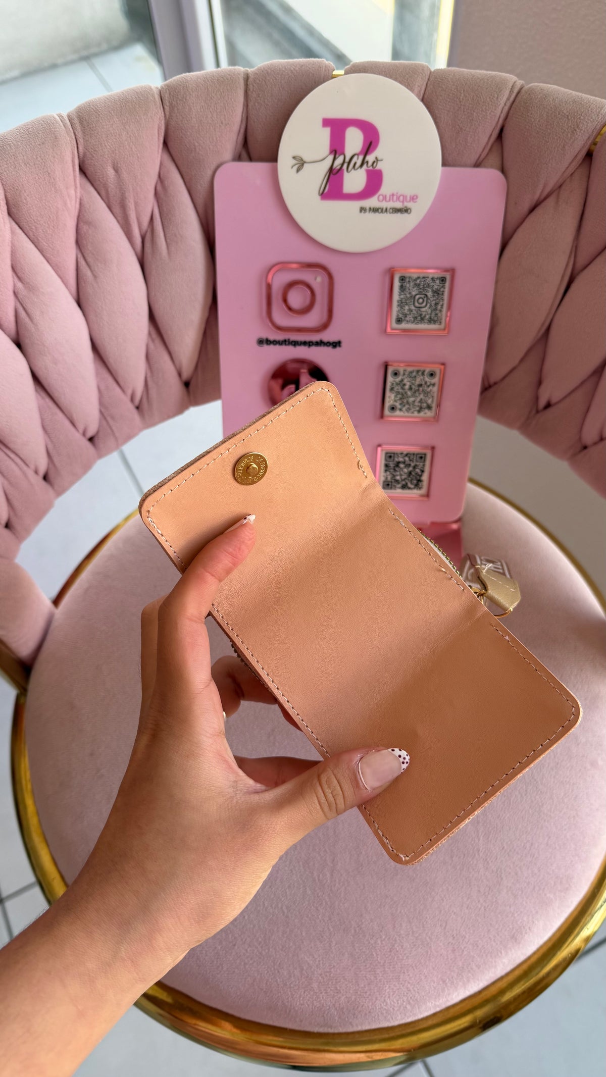 MONEDERO COACH KAKI DUPE