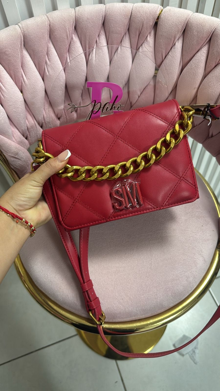 BOLSO ROJO STEVEMADDEN ORIGINAL