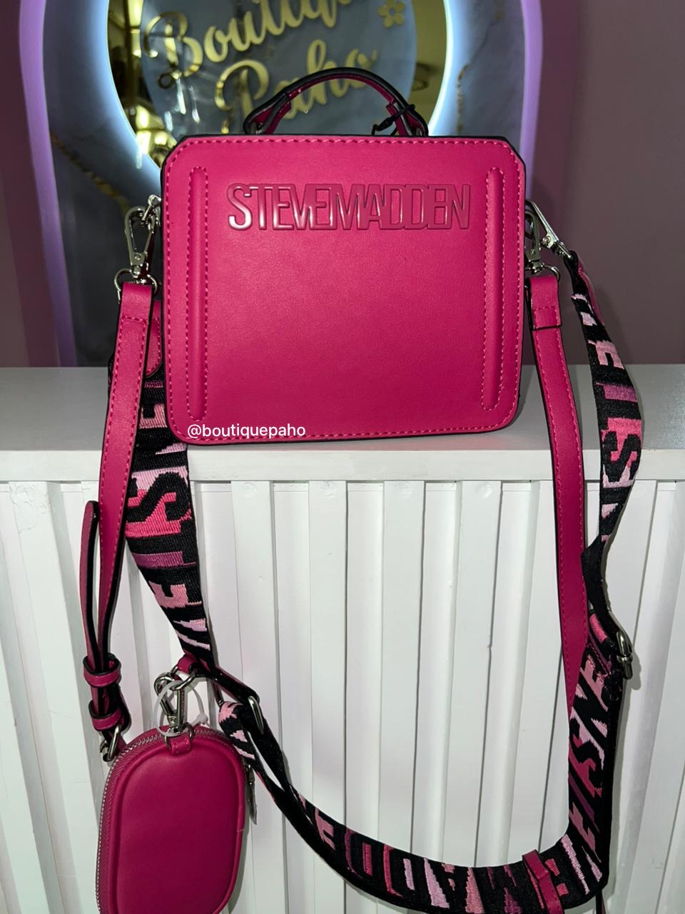 BOLSO MINI FUCSIA STEVEMADDEN ORIGINAL