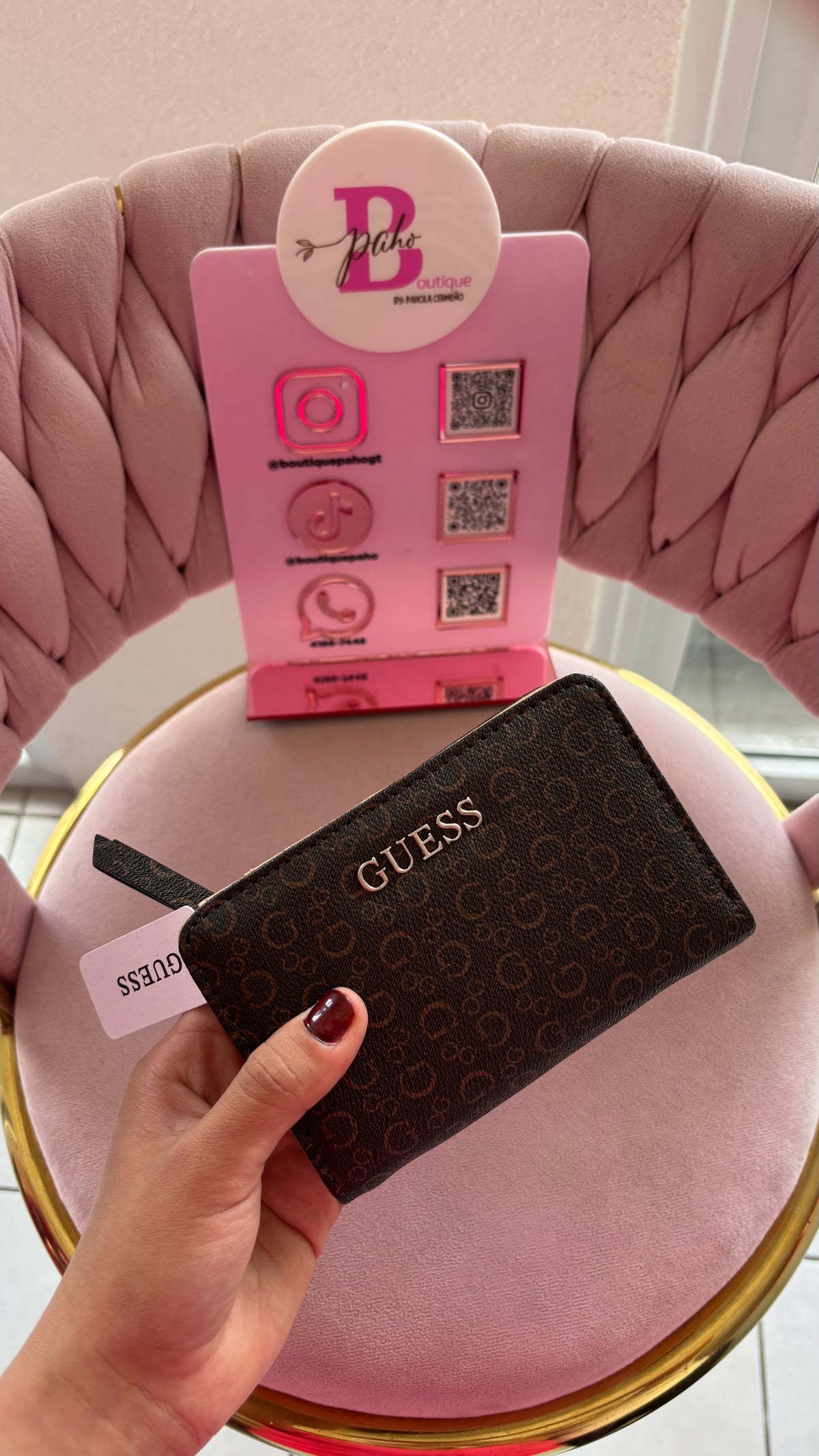 BILLETERA GUESS NEGRO