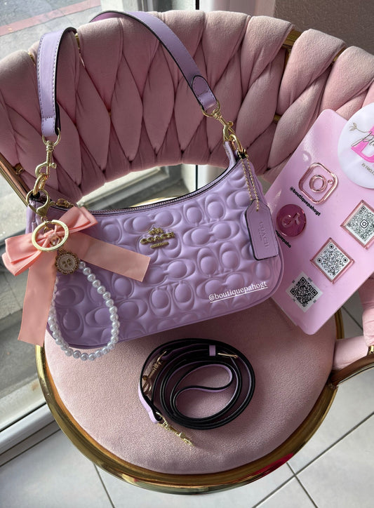 BOLSO COACH MORADO DUPE