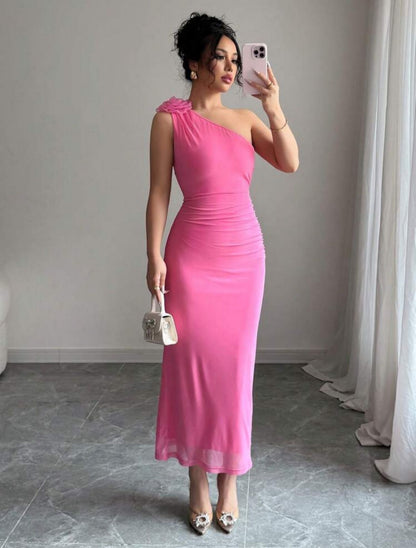 VESTIDO ROSADO LARGO