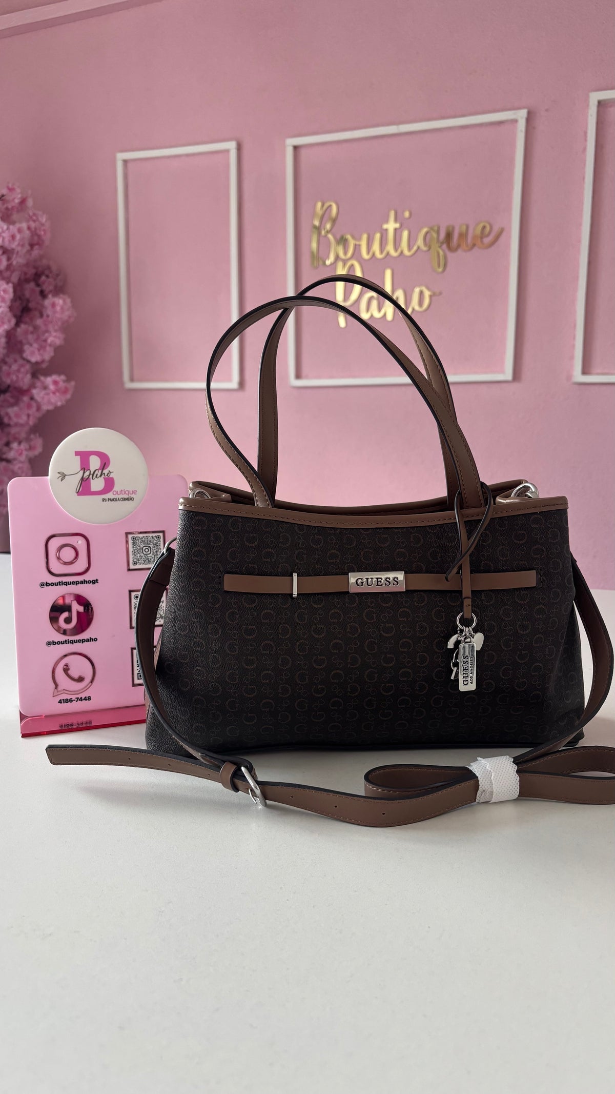 BOLSA GUESS NEGRA ORIGINAL