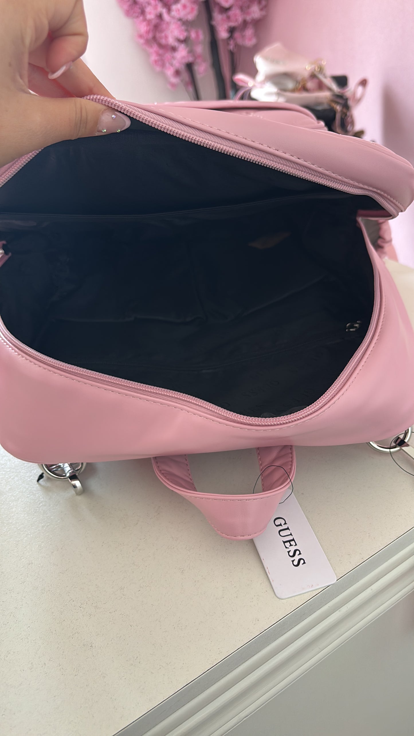 PAÑALERA GUESS ORIGINAL ROSA