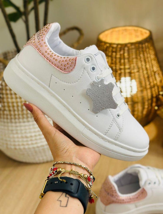 TENIS ALEXANDER MACCQUEN PALO ROSA DUPE