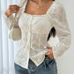 BLUSA BLANCA DE MANGAS