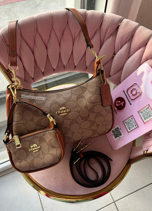 BOLSO COACH KAKHI DUPE