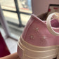 CONVERSE ORIGINALES COLOR ROSA CON FLORES