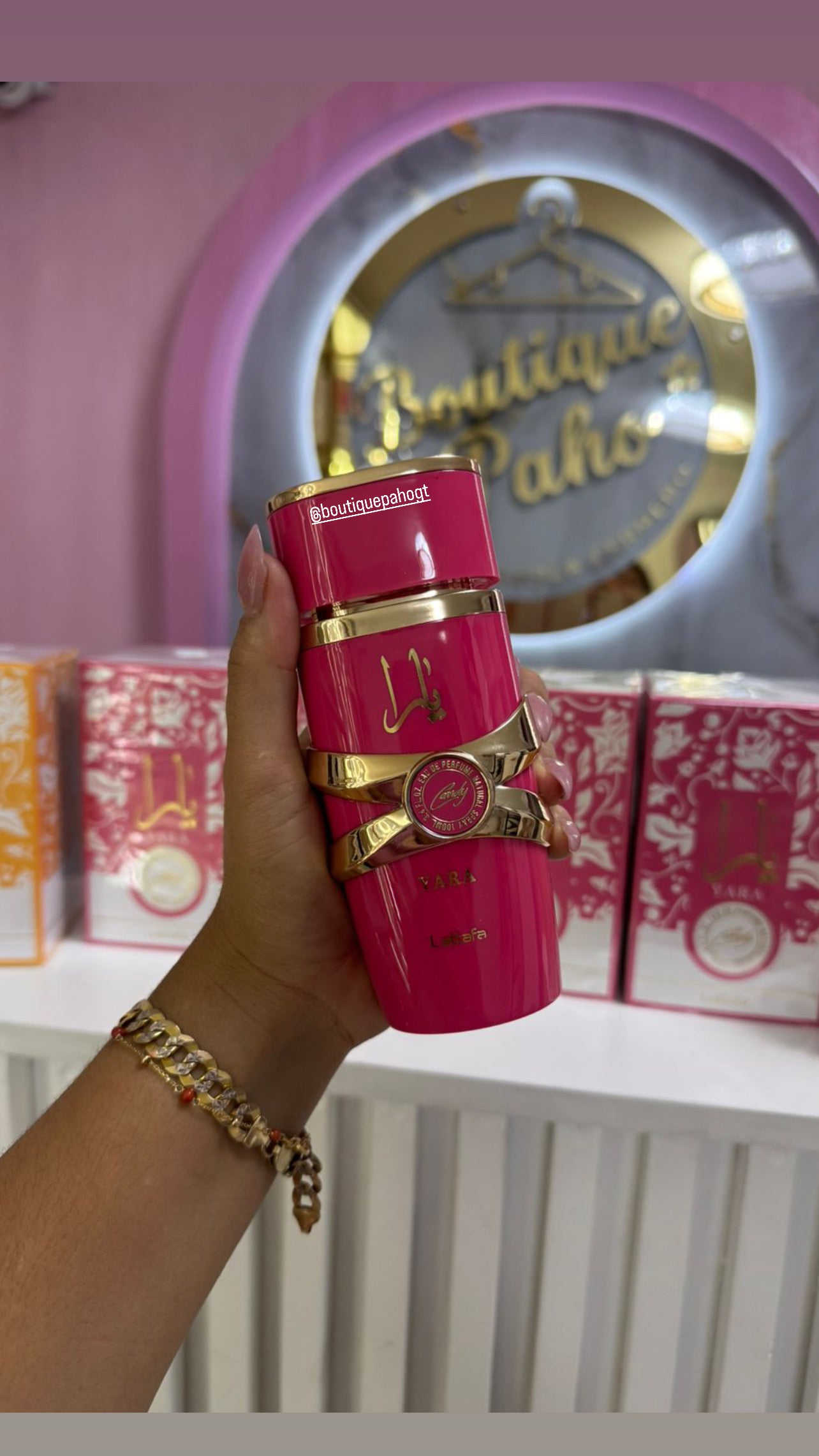 PERFUME YARA FUCSIA ORIGINAL