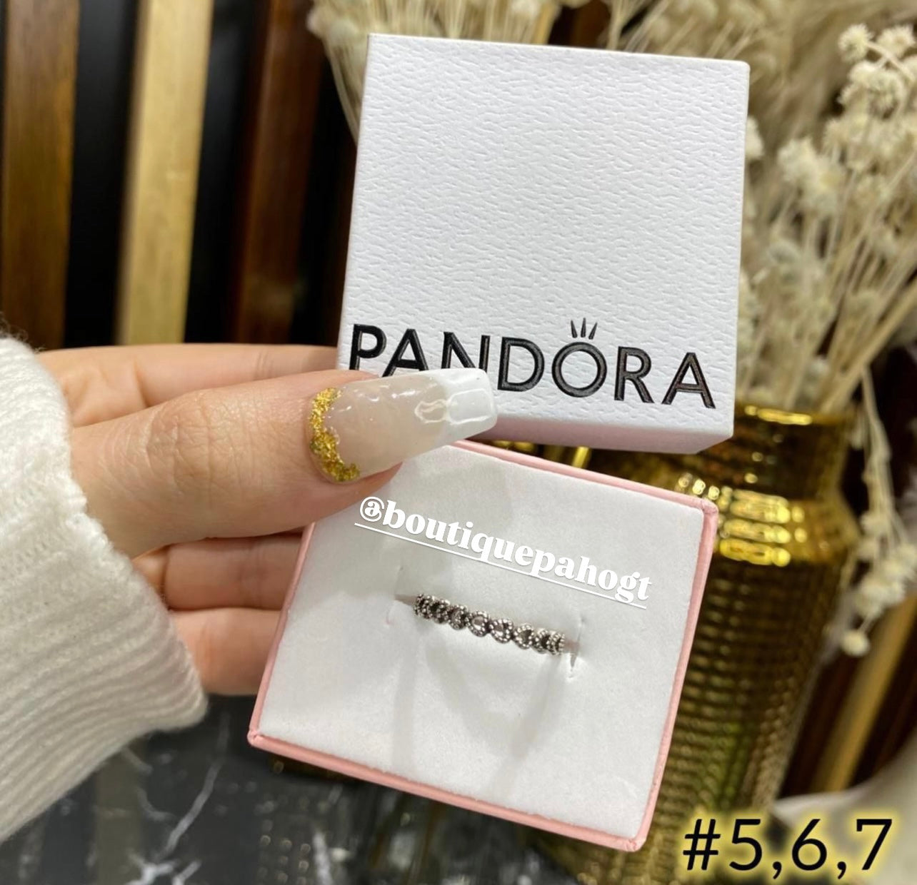 ANILLO PANDORA DE CORAZONCITO