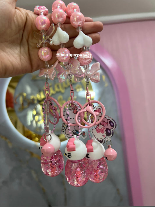 LLAVERO DE HELLO KITHY ROSADAS