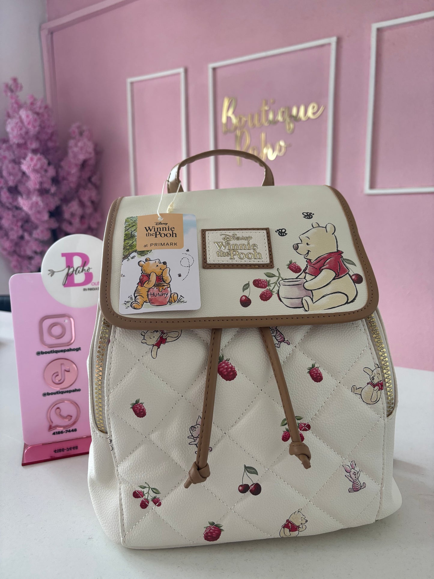 MOCHILA WINNIE POOH ORIGINAL