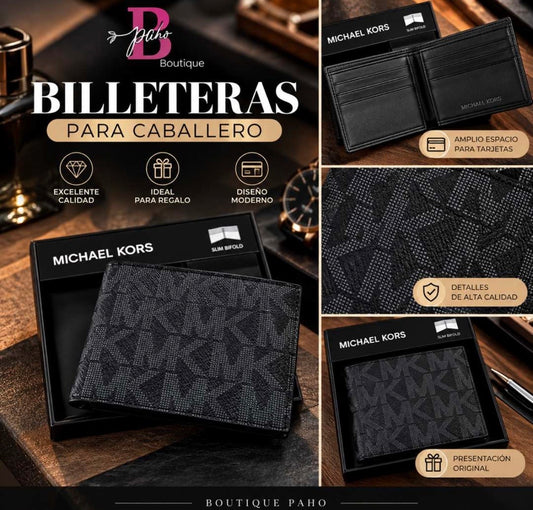 BILLETERA MICHAEL KORS ORIGINAL CABALLERO