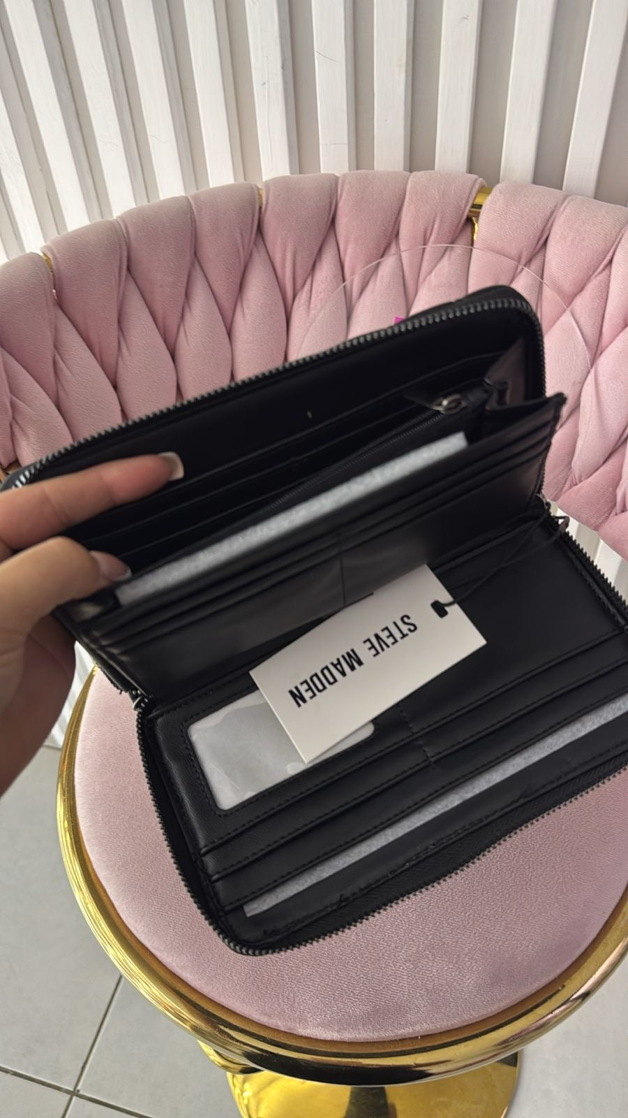 BILLETERA ROSADA STEVEMADDEN ORIGINAL