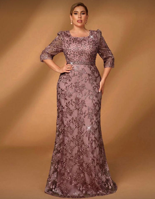 VESTIDO CORINTO ELEGANTE