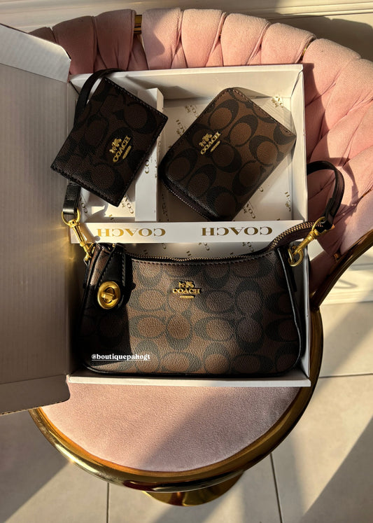 SET COACH CAFÉ DUPE