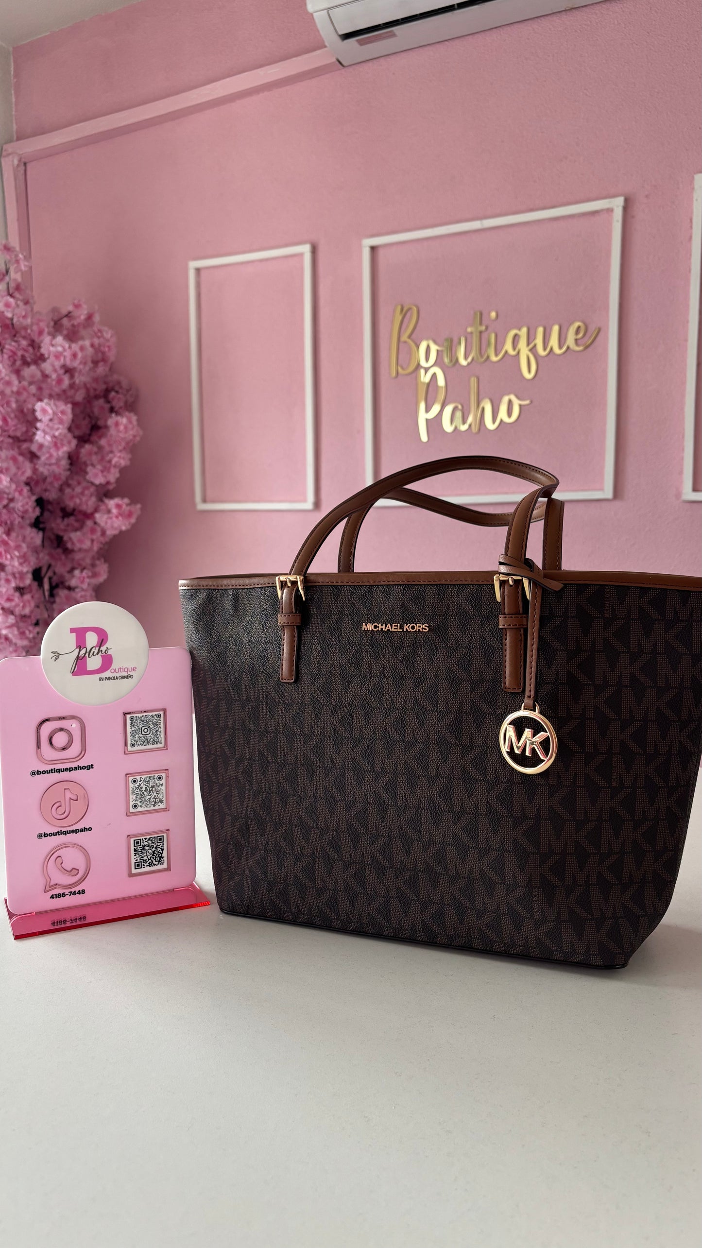 BOLSO GRANDE MICHAEL KORS CAFÉ ORIGINAL