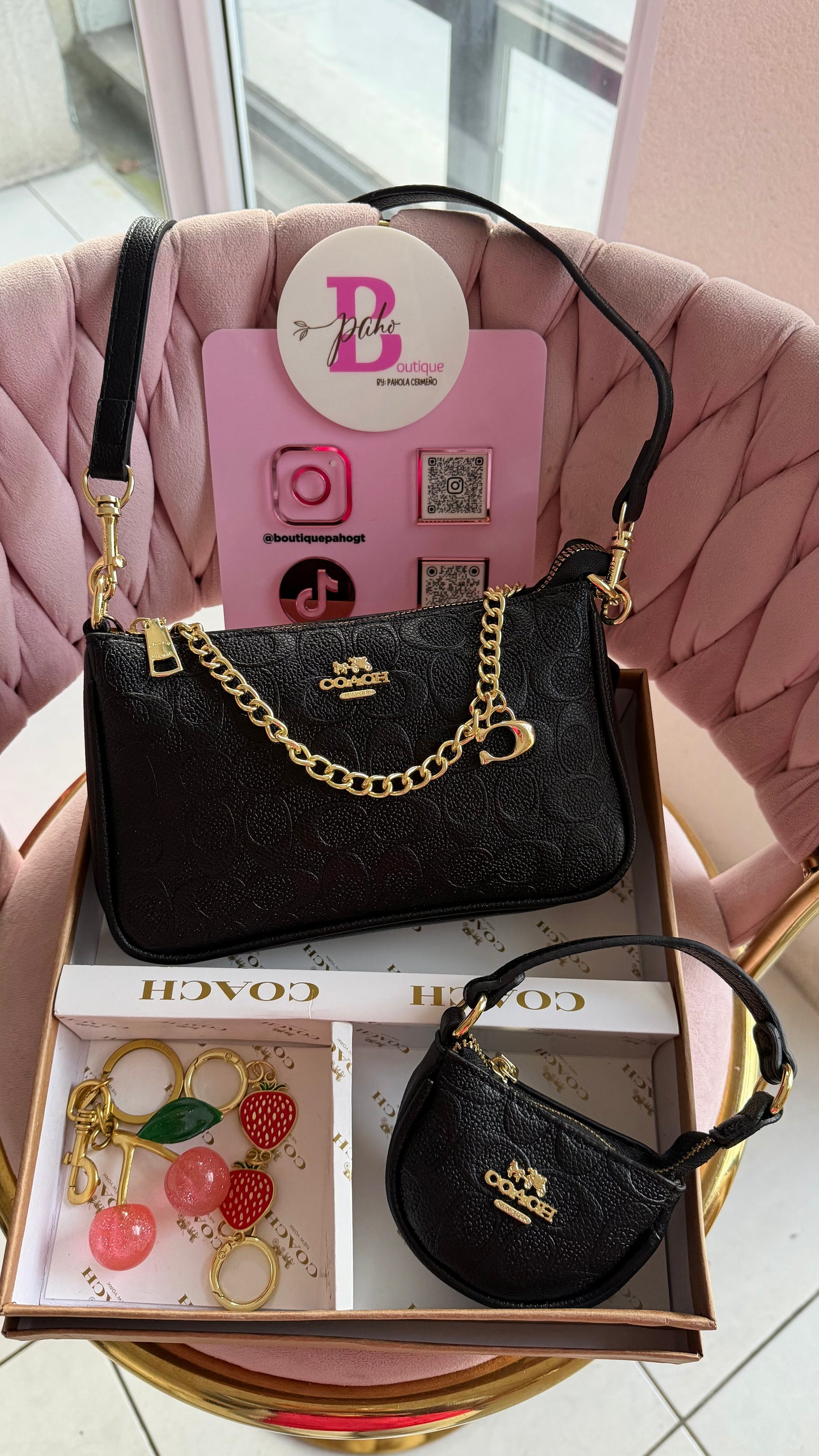 SET COACH NEGRO DUPE