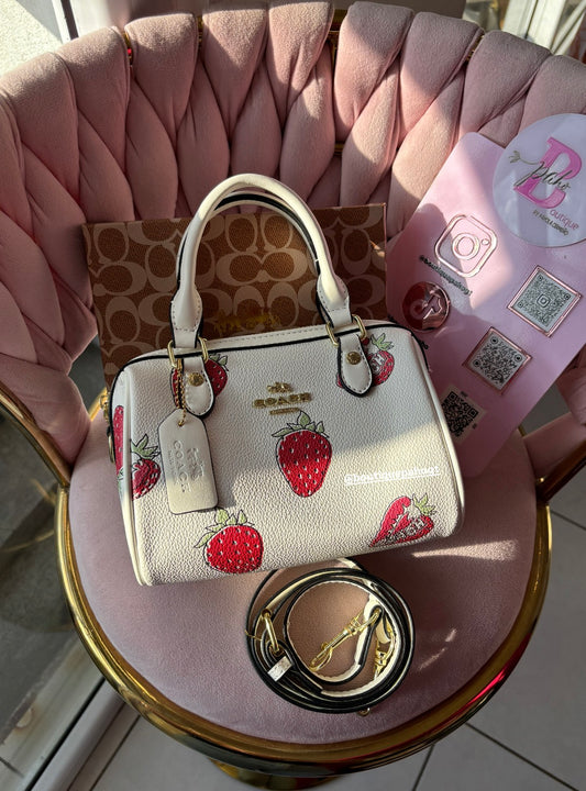 BOLSO COACH DE FRESA DUPE