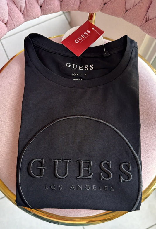 BLUSA GUESS NEGRA CIRCULO ORIGINAL