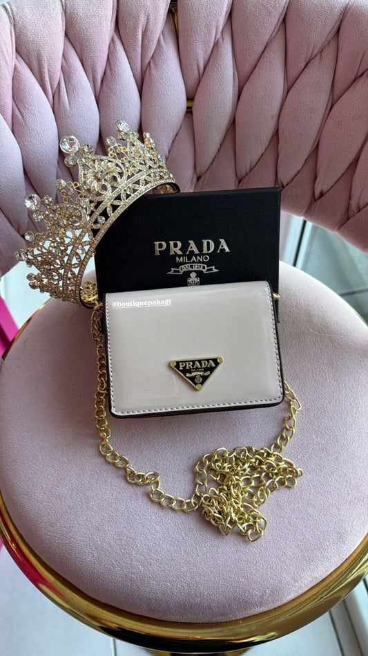 MINI PRADA BEIGE DUPE