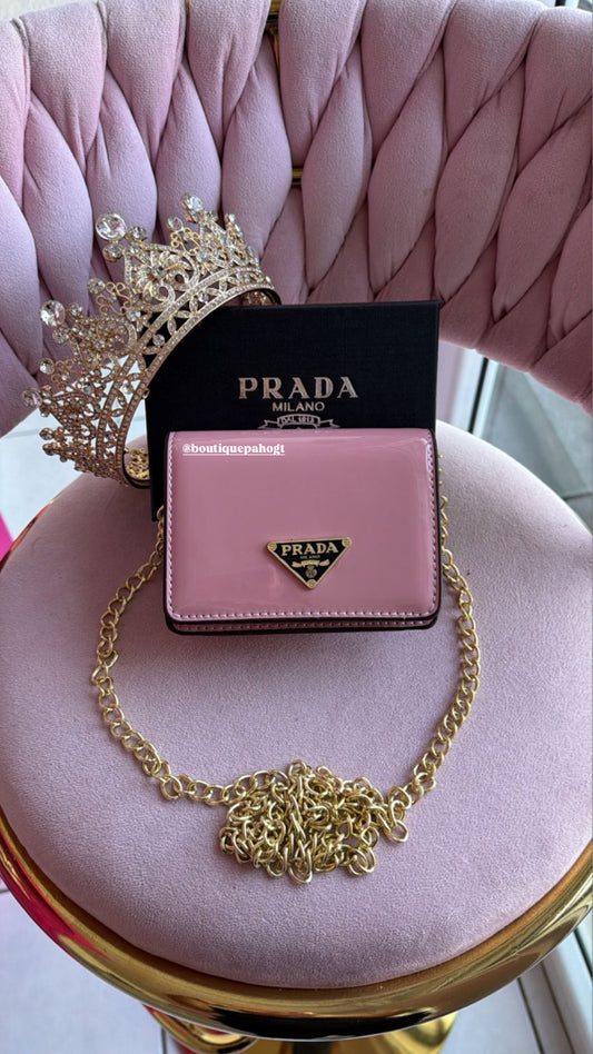 MINI PRADA ROSA DUPE