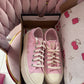 CONVERSE ORIGINALES COLOR ROSA CON FLORES