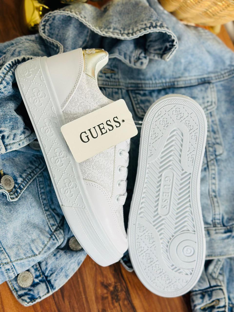 TENIS GUESS BLANCO DUPE