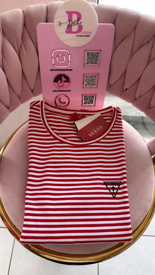 BLUSA GUESS ROJA ORIGINAL