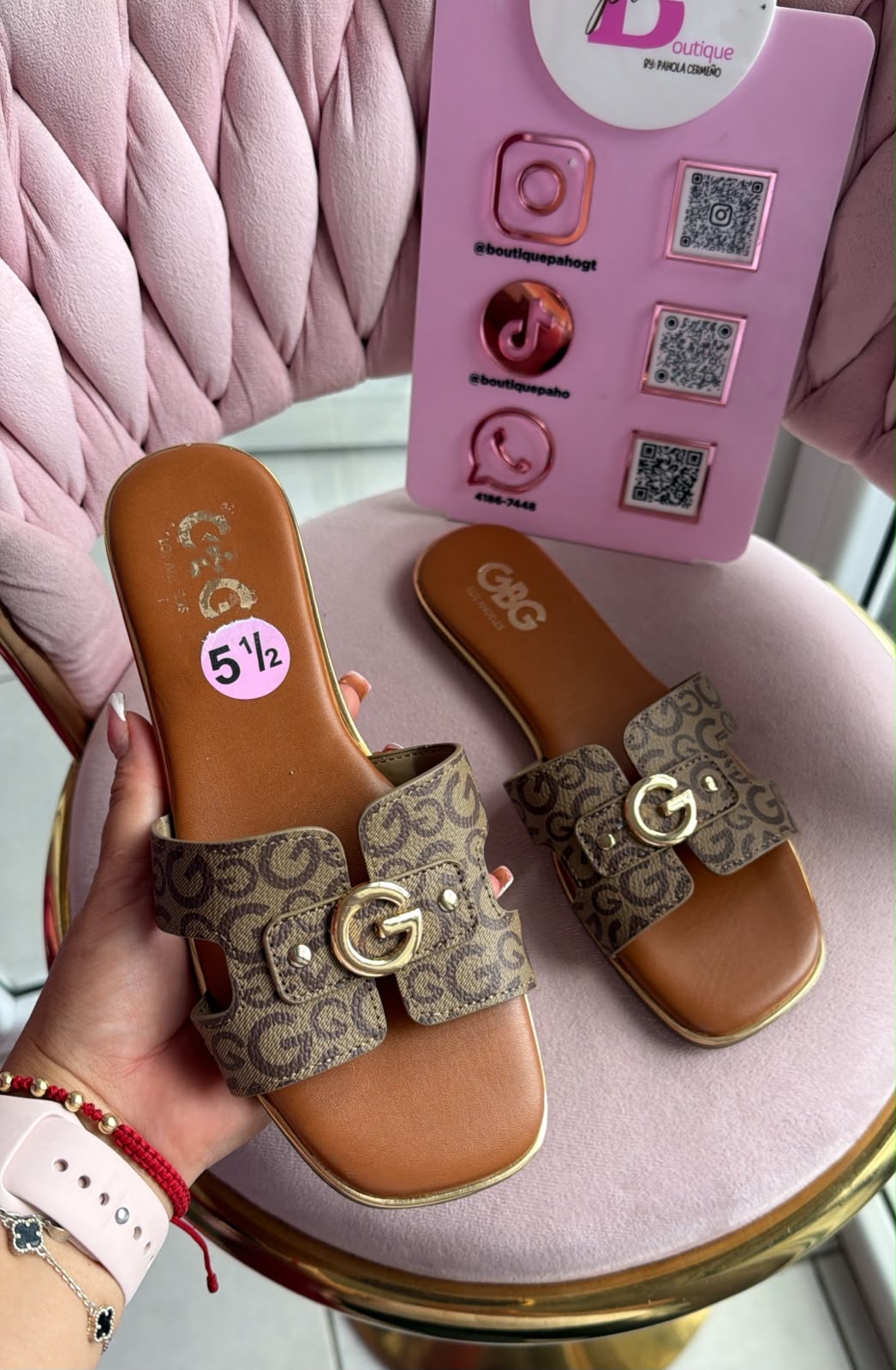 SANDALIAS PLANAS GBG ORIGINALES